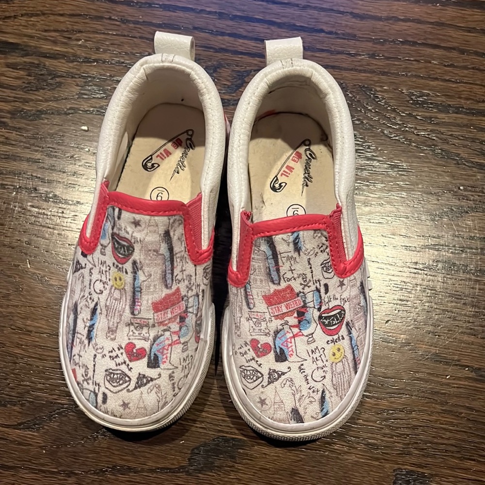 Cruella shoes from Saks Fifth Avenue
